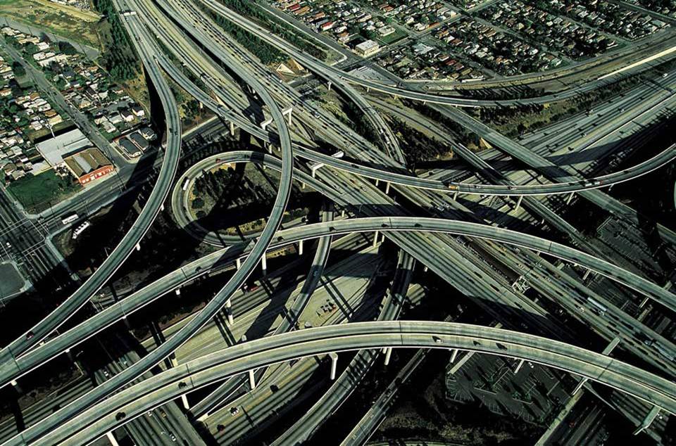 Αυτοκινητόδρομοι στο Los Angeles, USA