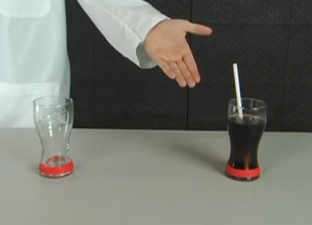 Πώς να βάλεις ένα καλαμάκι σε ένα ποτήρι;