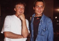 Johnny Depp and Paul McCartney