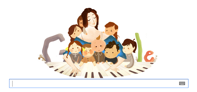 Google Doodle | Τιμά τα 193α γενέθλια της Κλάρα Σούμαν