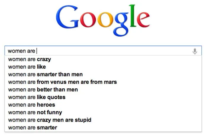 Google | Τι «λέει» για τις γυναίκες