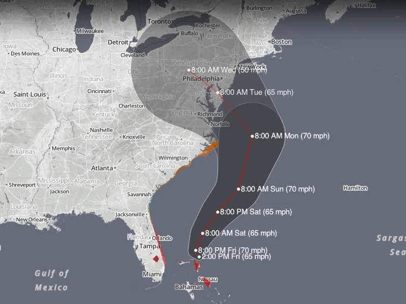 Νέα Υόρκη | Περιμένει τον τυφώνα Sandy (live streaming)