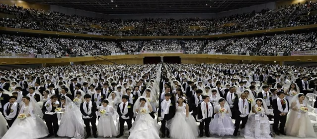 Νότια Κορέα | Ο πρώτος μαζικός γάμος ζευγαριών! [photos]