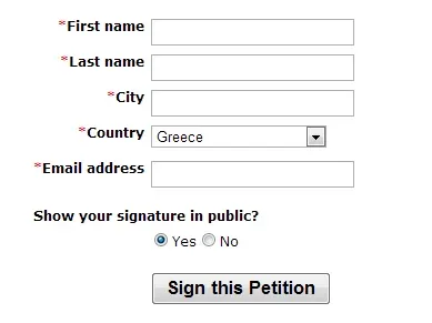 Συλλέγουν υπογραφές για την απόσυρση του Σχεδίου Αθηνά!
