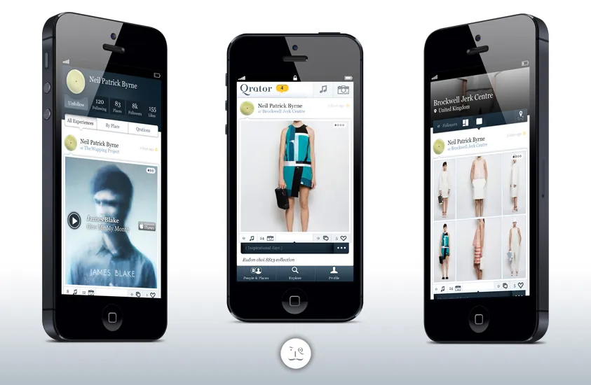 Qrator | Το νέο, δωρεάν iPhone App για να μοιραστείτε τις εμπειρίες της ζωής σας