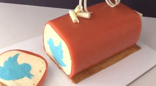 Twitter... orange sponge cake