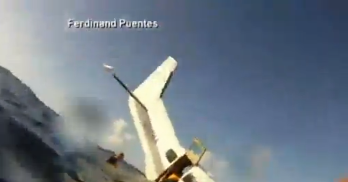 Επιβάτης βιντεοσκοπούσε κατά την πτώση του αεροπλάνου 