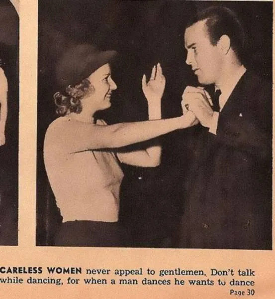 13 Απίστευτες γυναικείες συμβουλές για ραντεβού το 1938!