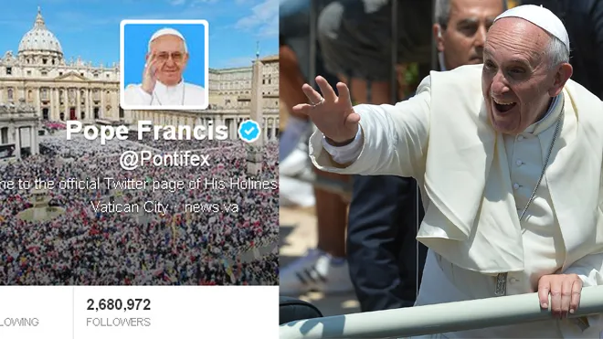 Πάπας Φραγκίσκος: Ναι στο twitter, αλλά όχι στο Facebook