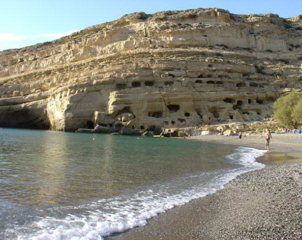 diaforetiko.gr : matala beach crete Οι πιο όμορφες ελληνικές παραλίες! ..Ένα φωτογραφικό αφιέρωμα που ξεχειλίζει ομορφιά !!!