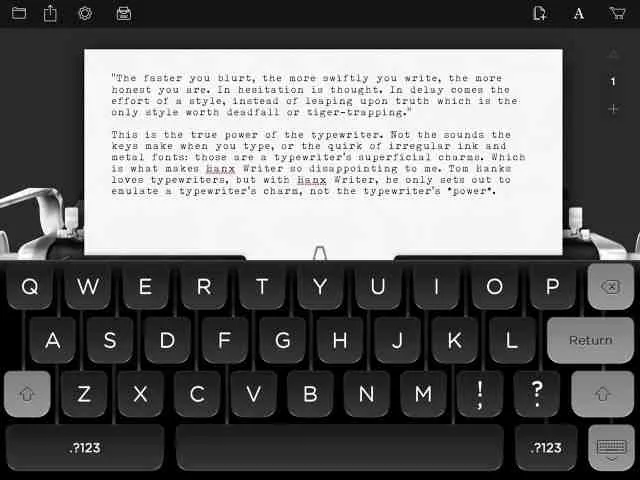 Hanx Writer: Η νέα γραφομηχανή του Tom Hanks αποκλειστικά για iPad 
