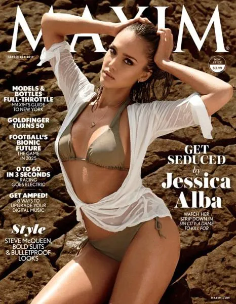 Η Jessica Alba φωτογραφίζεται για το Maxim!