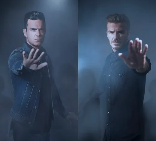 Unicef: Καμπάνια κατά της βίας με David Beckham και Robbie Williams