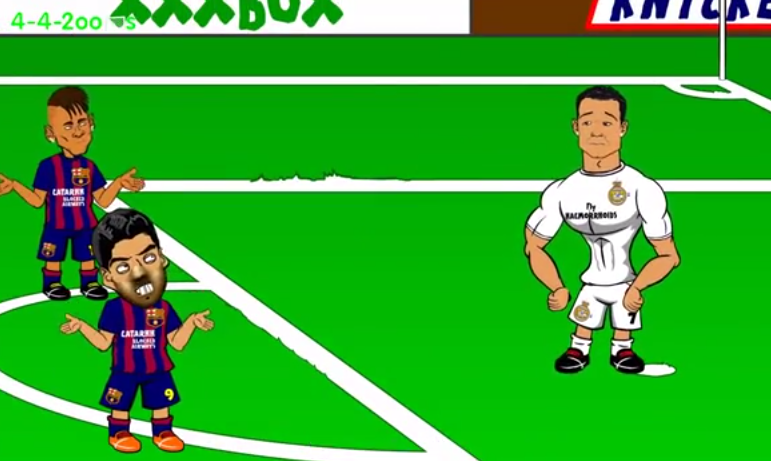 Where is Messi; Animation Video για το el Clasico!