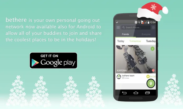 bethere app: Τώρα και στο Google Play Store