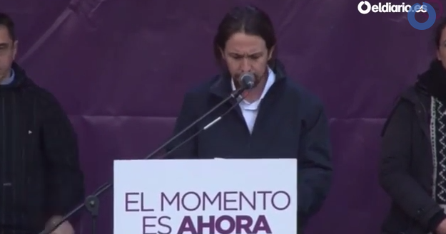 Τα Ελληνικά του Pablo Iglesias στην τεράστια συγκέντρωση των Podemos