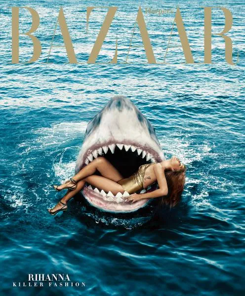 Η Rihanna φωτογραφήθηκε για το εξώφυλλο του Harper's Bazaar