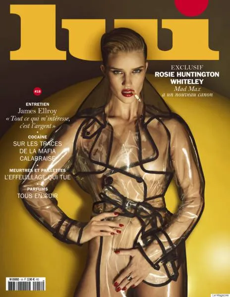 Η Rosie Huntington-Whiteley ποζάρει για το εξώφυλλο του Lui Magazine