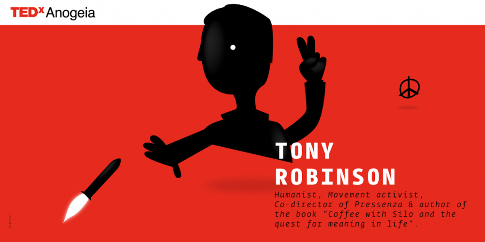 Tony Robinson, ένας ακόμα σπουδαίος ομιλητής στο TEDxAnogeia