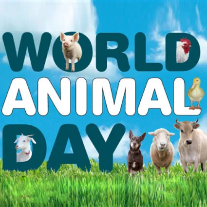 4 Οκτωβρίου: Παγκόσμια Ημέρα των ζώων