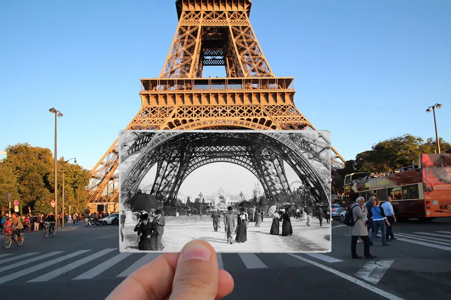 Παρίσι: Φωτογραφίες από το παρελθόν...στο παρόν!