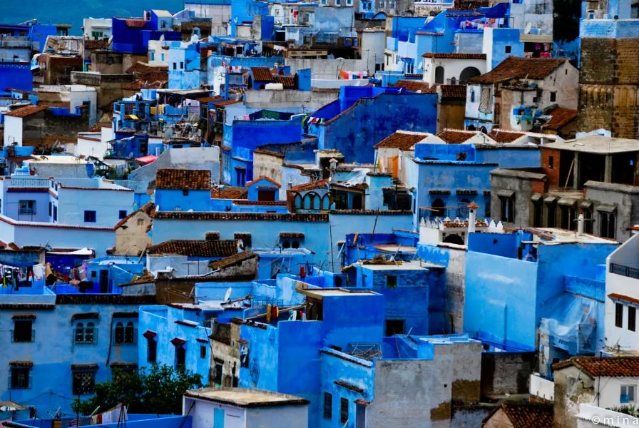 Στο Μαρόκο υπάρχει μια μπλε πόλη και είναι πανέμορφη!