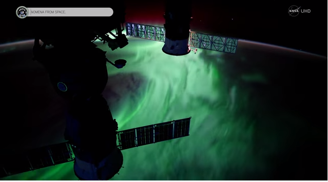 Πώς φαίνεται το βόρειο σέλας από το διάστημα; (βίντεο)