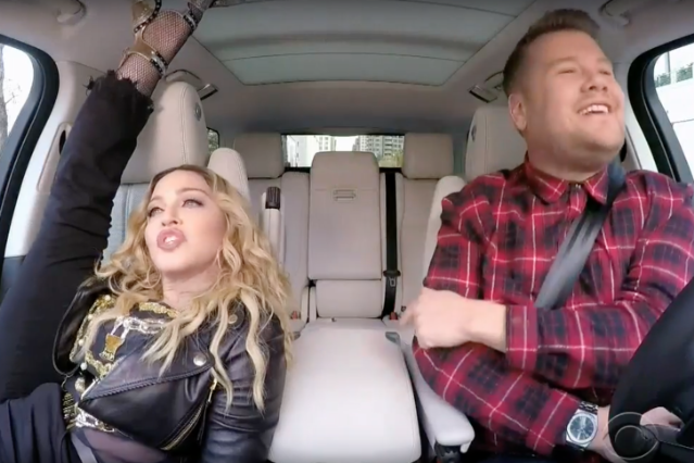 Το Carpool Karaoke της Madonna είναι το come back που περιμέναμε καιρό!