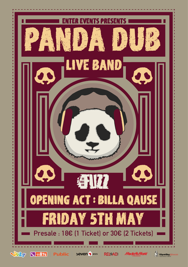 O Panda Dub επιστέφει στην Αθήνα με LIVE band για μια εκρηκτική βραδιά!