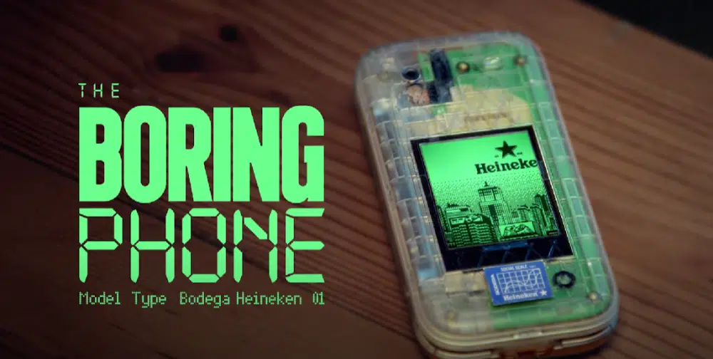 Boring Phone: Το... βαρετό κινητό της Heineken θα σε πάει στα 90s και στην παιδική σου ηλικία