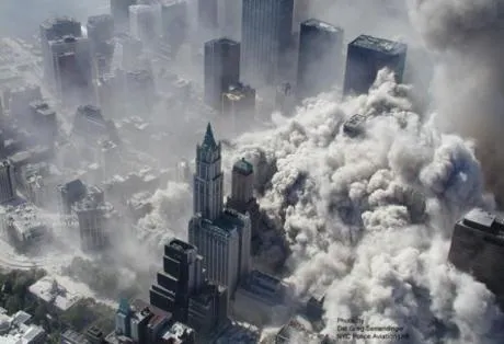 Η τραγωδία της 11/9 σε αεροφωτογραφίες