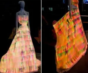 Μόδα: Φόρεμα με φωτάκια LED