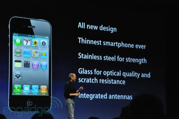 iPhone 4 απο τον Steve Jobs (LIVE)