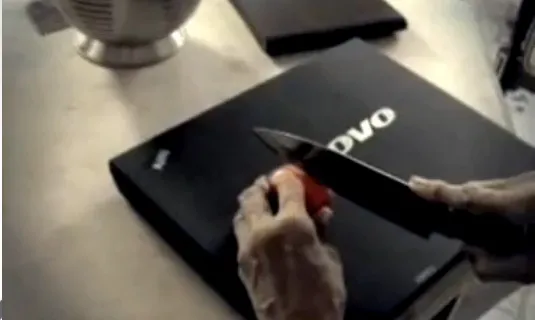 το Lenovo ThinkPad στα χέρια μιας νοικοκυράς!