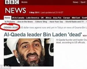 Το BBC μπέρδεψε τον Obama με τον Osama!