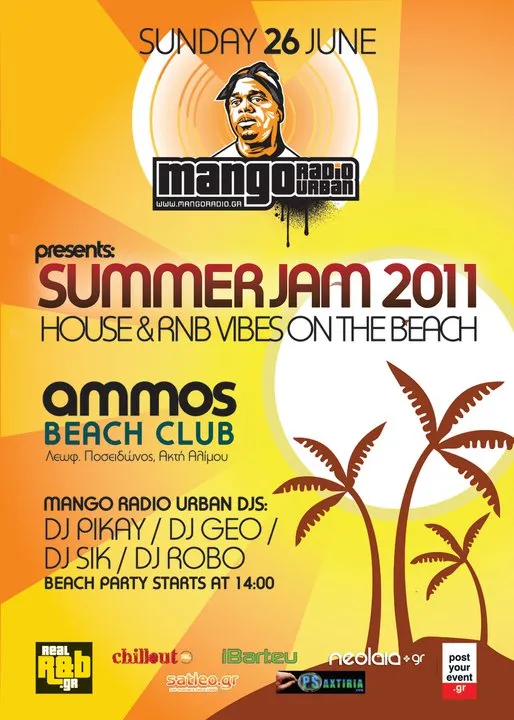 Mango Radio Urban Party | Summer Jam 2011 @ Ammos Beach Bar
