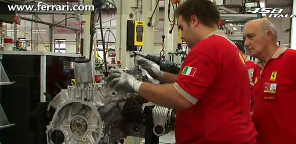 Πως κατασκευάζεται ένας κινητήρας Ferrari;
