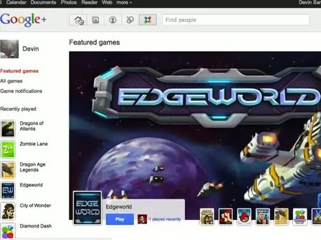 Google + | Έρχονται τα Google Games