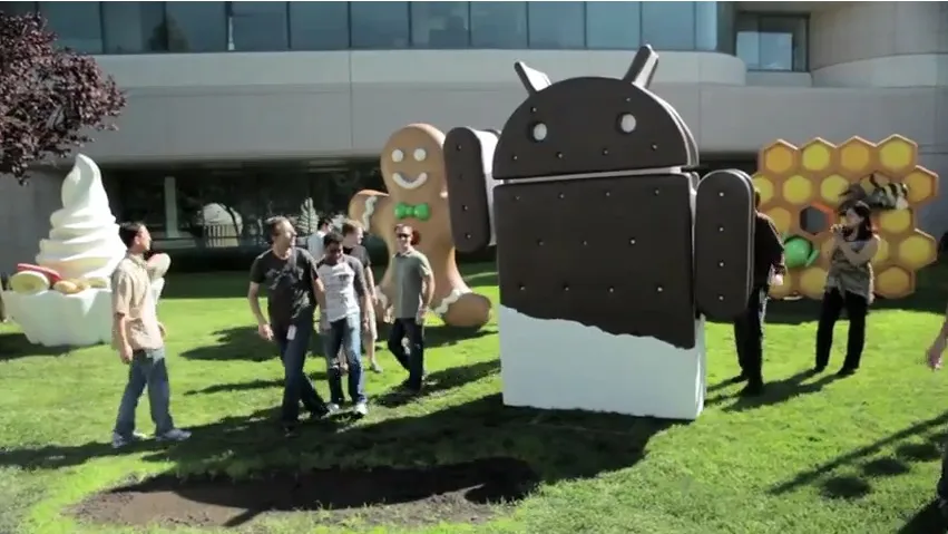 Android Ice Cream Sandwich | Στήθηκε και το άγαλμα! [video]