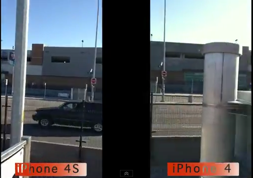 Σύγκριση κάμερας μεταξύ iPhone 4 και iPhone 4S [video]
