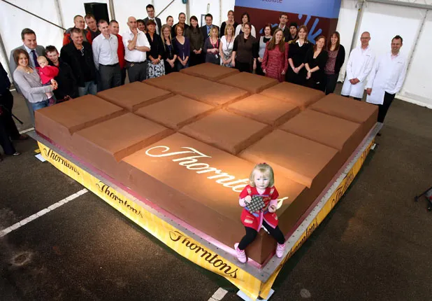 Η μεγαλύτερη σοκολάτα του κόσμου!