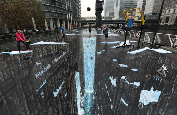 3D street art για Γκίνες!