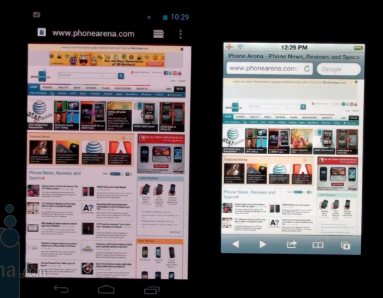Samsung Galaxy Nexus Vs iPhone 4S | Ποιο είναι πιο ισχυρό στο web browsing;