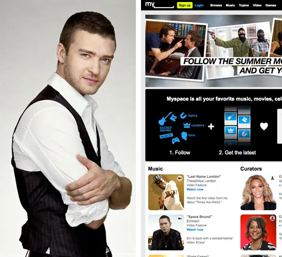 Justin Timberlake | Βάζει σκοπό να επαναφέρει το MySpace