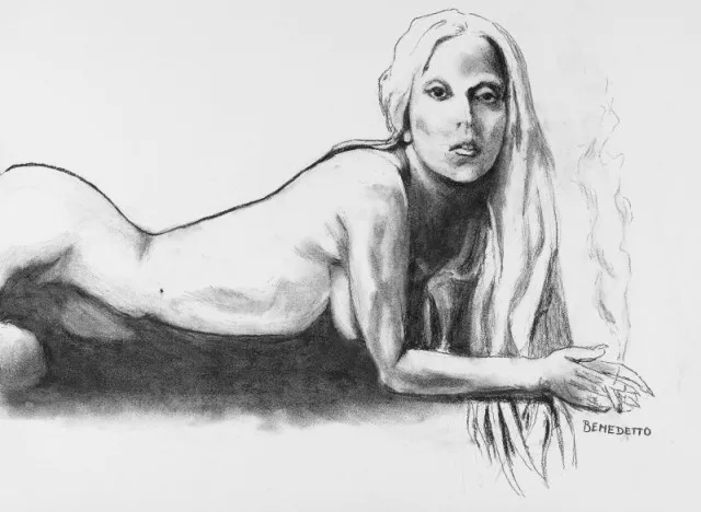 Lady Gaga | Γυμνό σκίτσο της σε δημοπρασία!