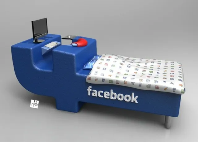 Το κρεβάτι του Facebook!