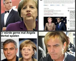 George Clooney | Θέλει να υποδυθεί την Merkel!