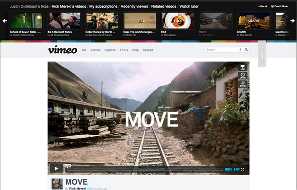 Vimeo | Αλλαγές προς το καλύτερο