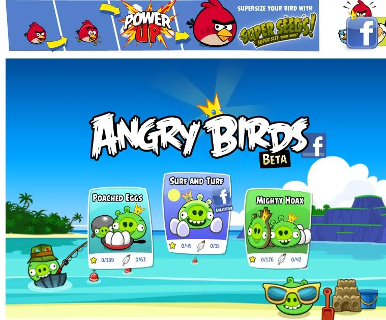 Angry Birds | Επίσημα στο Facebook
