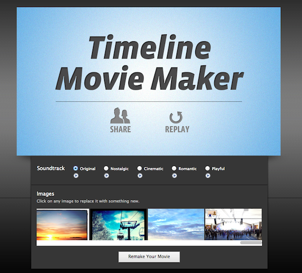 Timeline Movie Maker | Κάνε το προφίλ σου ταινία!